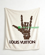 Louis Vuitton Throw Blankets